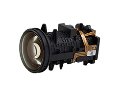 가변 초점 줌 렌즈, 4/3' 센서, 7배 줌 배율, F1.5-2.6 조리개